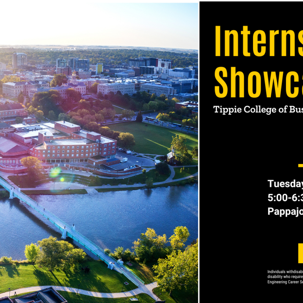 Internship Showcase 2025 – Stories from Tippie & Engineering Interns promotional image