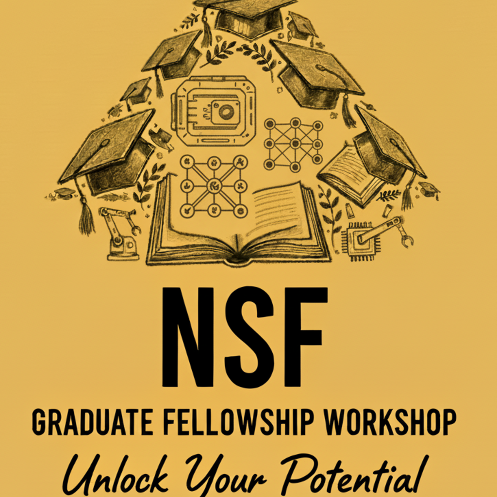 NSF Graduate Fellowship Workshop promotional image