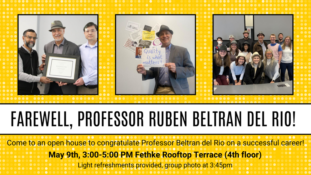 Ruben Beltran del Rio Farewell Open House promotional image